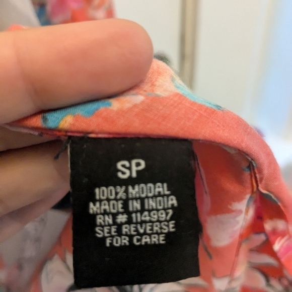 Tolani Collection Printed Woven Caftan Tunic - Picture 4 of 5